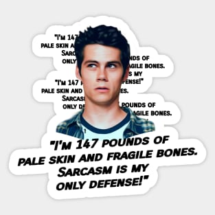 STILES 'SARCASM Sticker